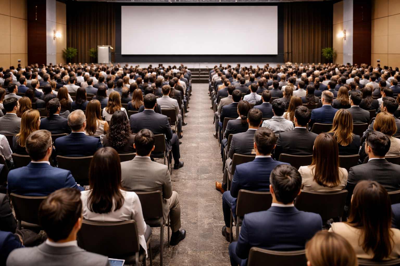 Εταιρική εκδήλωση σε σύγχρονο αμφιθέατρο - Φωτογραφείο Κολοβός